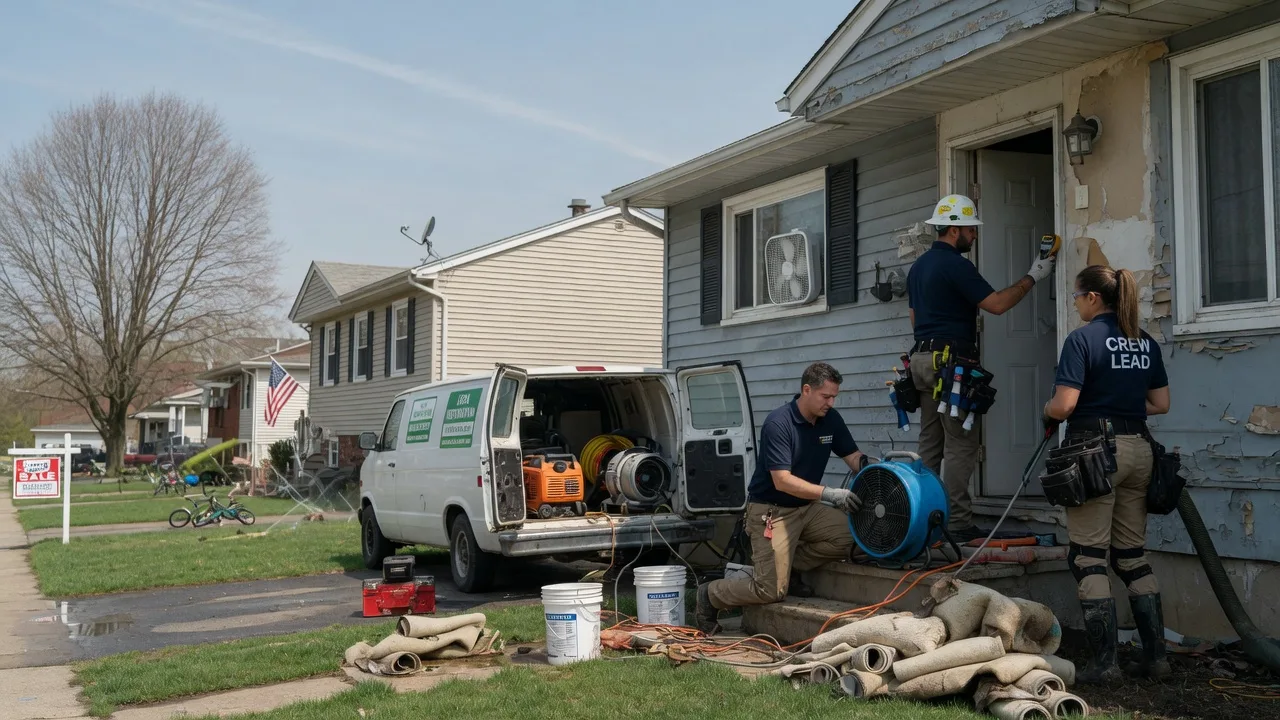 Flood Cleanup in Cantril, IA near me