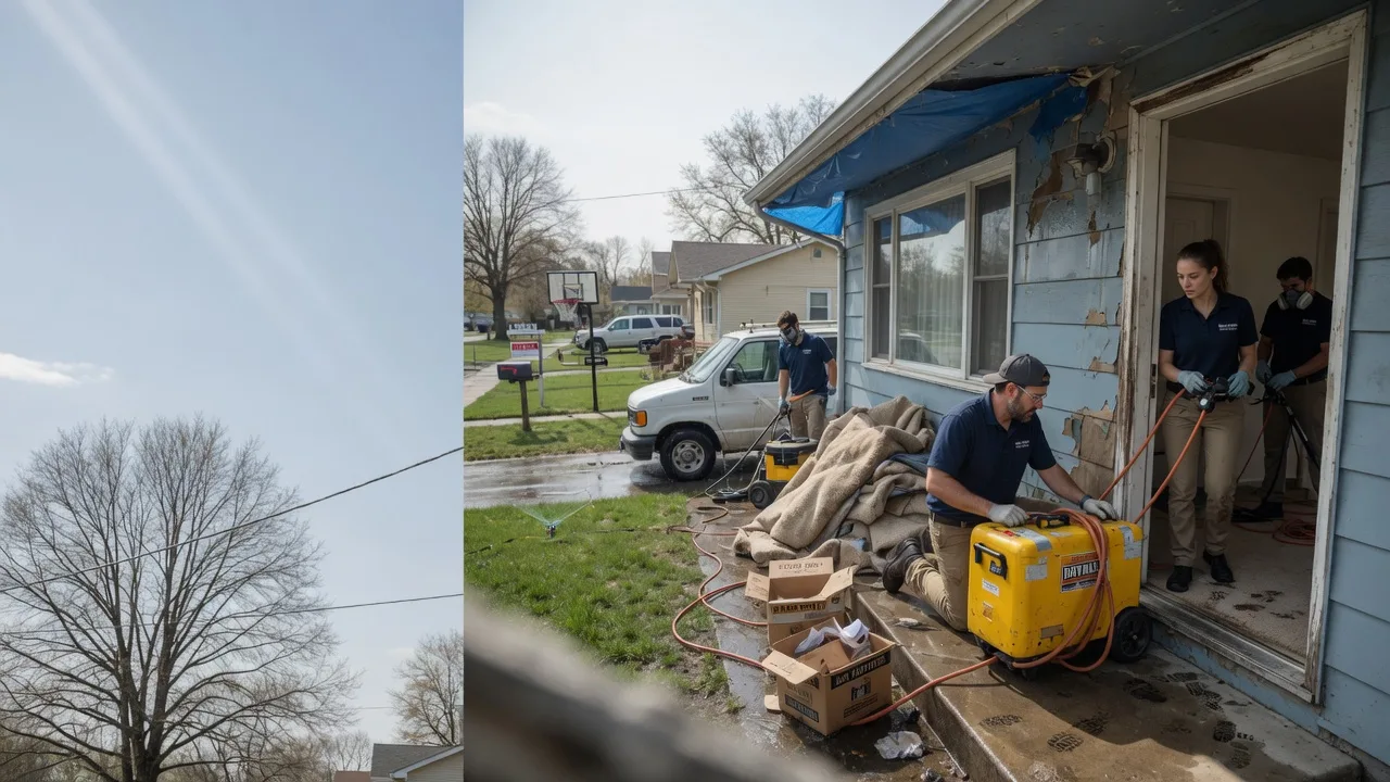 Basement Flood Cleanup in Cantril, IA near me